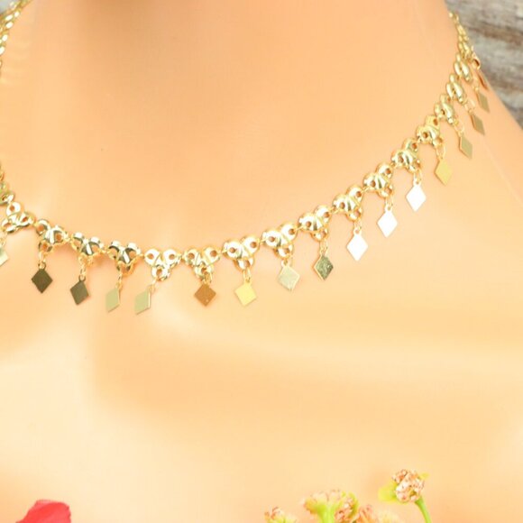 "Minimalist Necklace – Timeless, Elegant Jewelry for Her, MAR091174 - Picture 8 of 10